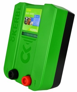 Elektryzator uniwersalny TITAN DUO 3000, dla koni, bydła, owiec i kóz, 3,0 J, Kerbl