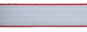 Taśma ogrodzeniowa TOP LINE Tricond, 200m x 40mm, biało-czerwona, AKO