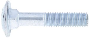 Śruba zamkowa DIN603 M10x50 mm ocynk kl. 8.8 Kramp
