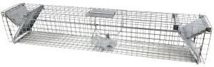Żywołapka na kuny, tchórze, norki, łasice 102x17x20 cm