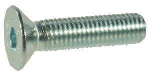 Śruba imbusowa stożkowa DIN7991 M16x45 mm ocynk kl. 10.9 Kramp