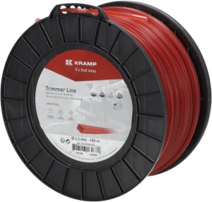 Żyłka tnąca ? 3.3mm 109m kwadratowa czerwona Kramp
