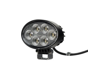 Lampa robocza 24LED  24W  owalna  rozproszona TT.13325