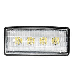 Lampa robocza LED  20W  rozproszona  prostokątna  CISPR Claas 4  do John Deere TT.13510