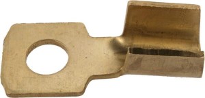 Końcówka przewodu oczkowa, M10 25 mm² 2 mm bursztynowa nieizolowana