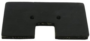 Łopatka gumowa podajnika 9x78x154, pasuje do Claas