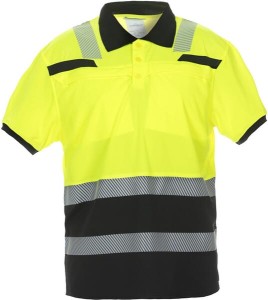 Koszulka polo, roz. 3XL/48, krótki rękaw, żółto/czarna, Hydrowear