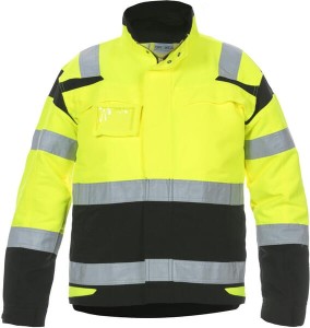 Kurtka, żółty-czarny, rozmiar M, Trendy High Visible Line, Hydrowear