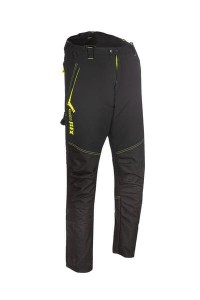 Spodnie dla pilarza wodoodporne roz. 2XL, Hi-Vis, czarny SIP