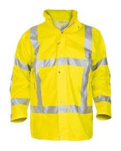 Kurtka przeciwdeszczowa, żółty, rozmiar XL, Hydrosoft, Hydrowear