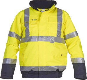 Kurtka pilotka Hi-vis, żółty-niebieski, rozmiar S, Tenderline, Hydrowear