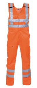 Kombinezon, roz. 2XL/3XL EU: 60 Hi-Vis, pomarańczowy Hydrowear