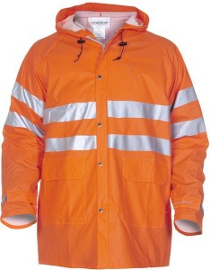 Kurtka przeciwdeszczowa Hi-vis, pomarańczowy, rozmiar XL, Hydrosoft, Hydrowear