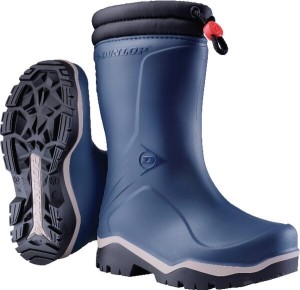 Kalosze dziecięce, niebiesko / czarne roz. 35 Blizzard Dunlop