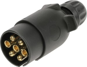 Wtyczka 7-biegunowa 12V z tworzywa ISO1724