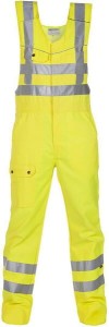 Ogrodniczki, roz. 3XL EU: 62 Hi-Vis, żółty, Beaverline Hydrowear