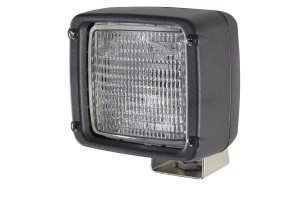 Lampa robocza halogenowa, kwadratowa 12/24V biała 112x97x126.5 mm z wtyczką Deutsch Ultrabeam Hella