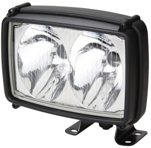 Lampa robocza prostokątna H3 bez uchwytu double beam