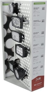 Stojak ekspozycyjny lamp LED dla Fendt
