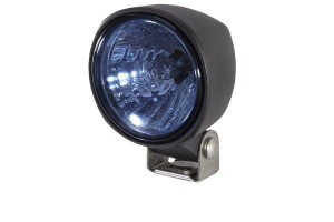 Lampa robocza halogenowa 65W okrągła, niebieska, przykręcana 83x87x111 mm Hella