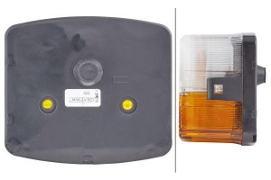Lampa kierunkowskazu i postoju, prawa kwadratowa 21W 12V przykręcana 85x54x95 mm Hella