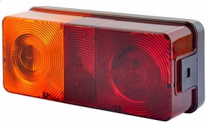 Lampa tylna zespolona 170x75mm, lewa
