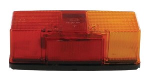 Lampa tylna zespolona, 12/24V prostokątna przykręcana, prawa Hella