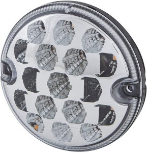 Lampa kierunkowskazu i postoju LED, przednia, okrągła 10/30V przykręcana ? 95 mm 17 LED Hella ValueFit