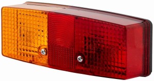 Lampa tylna zespolona 158x64mm, lewa