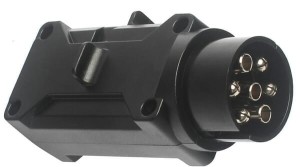 Wtyczka 7-pin - przetwornik 12V/24V