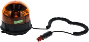 Lampa błyskowa LED, 17W, 12-24V, bursztynowa, na magnes, ? 142x141 mm E-VENUS Sacex