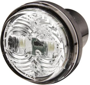 Lampa obrysowa LED, okrągła 12V przezroczysta przykręcana ? 30 mm Hella