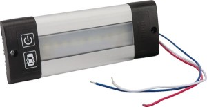 Lampa oświetlania wnętrza kabiny LED 360lm prostokątna 12/24V biała przykręcana 136 mm 10 szt. LED Britax