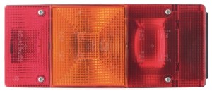 Lampa zespolona, tylna, lewa