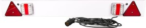 Zestaw lamp LED na belce 1.22 m, przewód 6 m z wtyczką 7-pin gopart