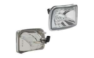 Reflektor roboczy halogenowy, narożny, prawy, 12V 50W kwadratowy, biały 123x115x121 mm wtyczka PGJ13, Wesem