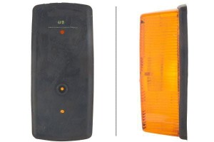 Lampa kierunkowskazu 21W prawa prostokątna 12/24V przykręcana 146x66x48 mm Hella