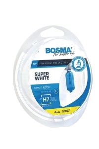 Komplet żarówek H7 Super White, 12V 55W PX26d