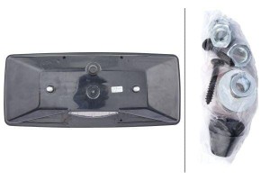 Lampa tylna zespolona, prostokątna lewa 12/24V czerwona/pomarańczowa przykręcana 344x72x147 mm Hella