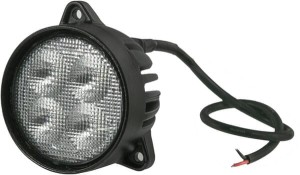 Lampa robocza LED, okrągła 40W 4800lm 10/30V z wtyczką Deutsch światło rozproszone 4 LED Kramp
