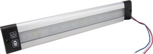 Lampa oświetlania wnętrza kabiny LED 770lm prostokątna 12/24V biała przykręcana 300 mm 22 szt. LED Britax