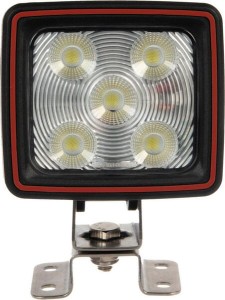 Lampa robocza LED, kwadratowa 60W 5600lm 10/30V z wtyczką Deutsch światło szerokokątne 20 LED Kramp
