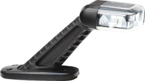 Lampa obrysowa LED, prawa kwadratowa 10/30V biała przykręcana 190.2x61.5x103 mm 8 szt. LED Hella ValueFit