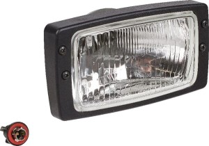 Reflektor halogenowy, prostokątny 12/24V przykręcany 182x94x102 mm Hella
