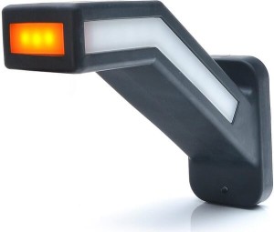 Lampa obrysowa LED prawa, 12-24V z kierunkowskazem Kramp