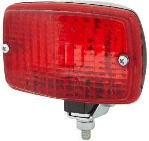 Lampa tylna przeciwmgielna, prostokątna 12V przykręcana 124x69x74 mm przyłącze płaskie Hella