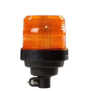 Lampa błyskowa LED, 12-24V pomarańczowa mocowana na uchwyt, elastyczna ECCOLED BRONZE ECCO