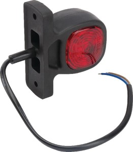 Lampa obrysowa LED, lewa, 12/24V czerwona/biała/ pomarańczowa przykręcana Britax