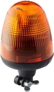 Lampa błyskowa halogenowa, obrotowa, 12V, pomarańczowa, na uchwyt, ? 135 mm x 222 mm, Rotaflex Hella
