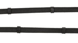 Wodze gumowane AntiSlip, 20 mm, roz. Full, czarny, Covalliero
